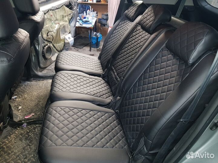 Авточехлы Toyota Verso I (2009-2012) +установка