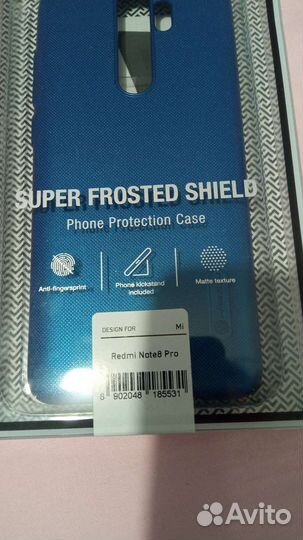 Чехол nillkin на xiaomi redmi note 8 pro