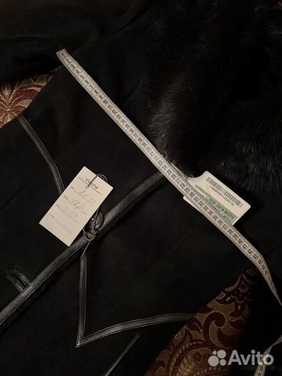 Дубленка натуральная женская 46