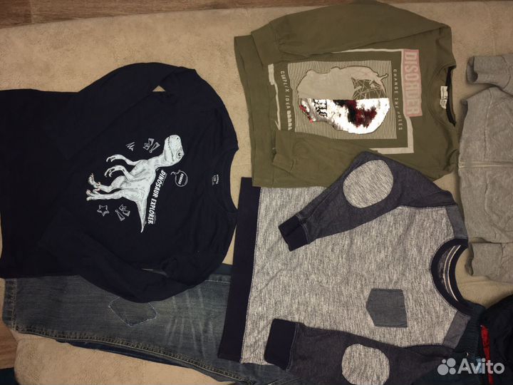 Пакет вещей на мальчика 122 128 размер