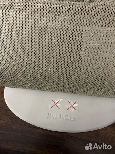 Шезлонг babybjorn сетка оригинал