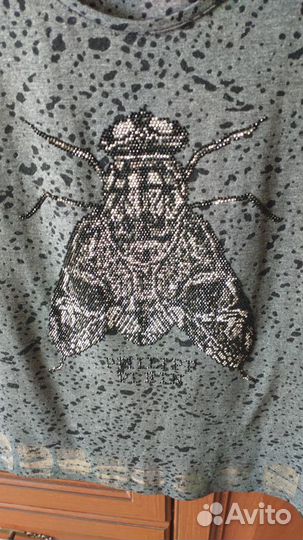 Футболка женская philipp plein размер S