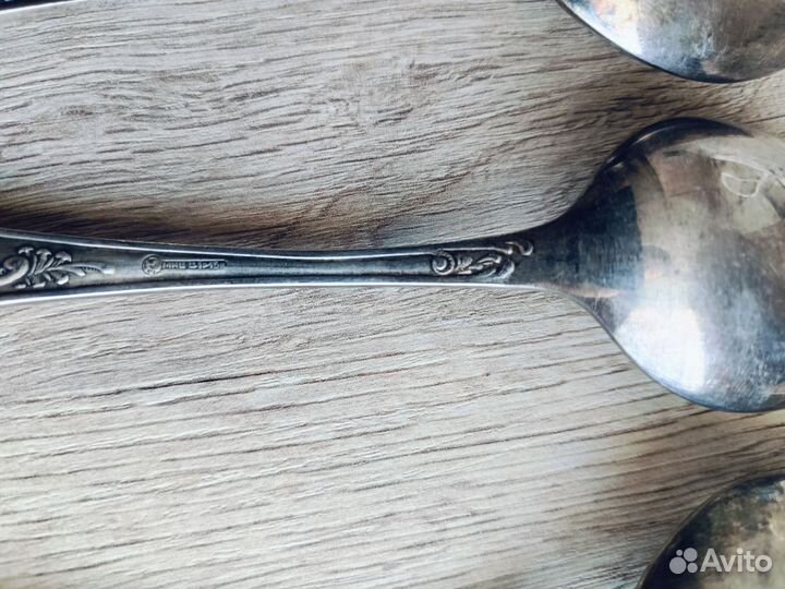 Ложки столовые мельхиор СССР