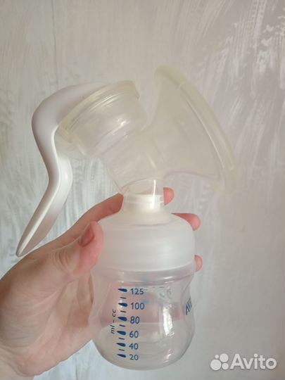 Молокоотсос avent ручной б/у