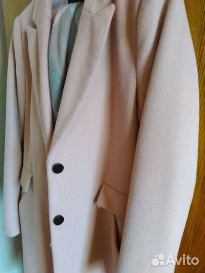 Пальто женское демисезонное размер 48