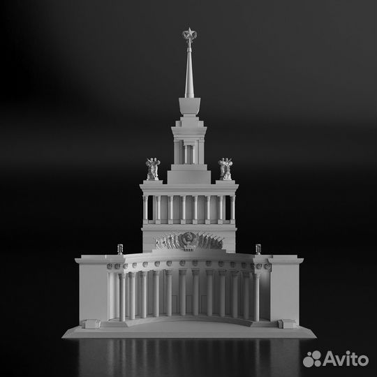 3d печать изготовление больших деталей макетов