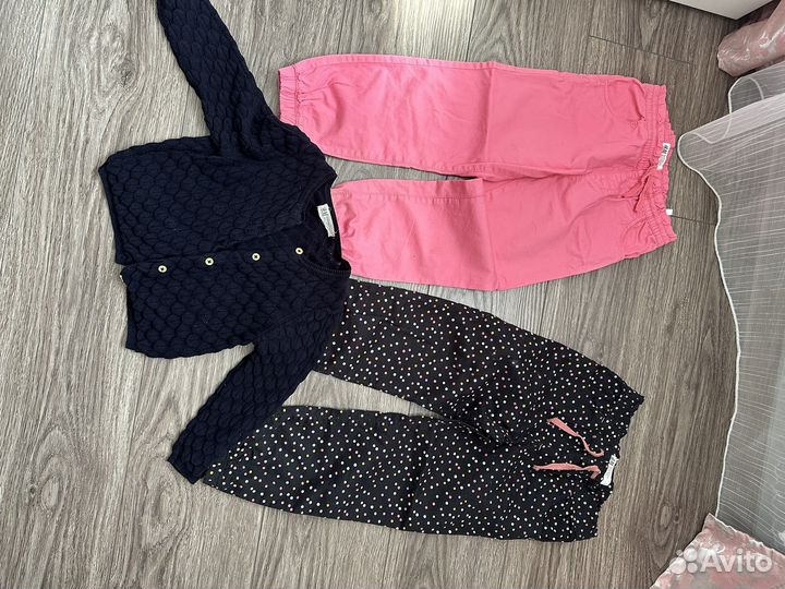 Пакет вещей H&M на девочку 2-4 года