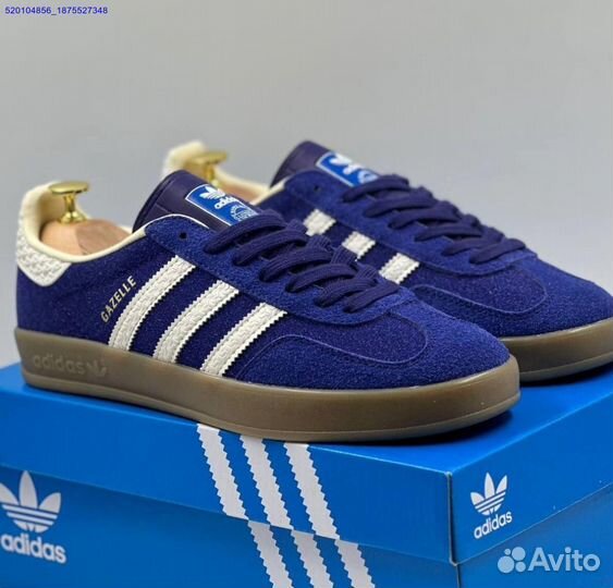 Кроссовки Adidas Gazelle Navy (Арт.20758)