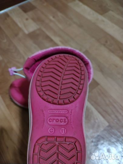 Сапоги crocs c 11