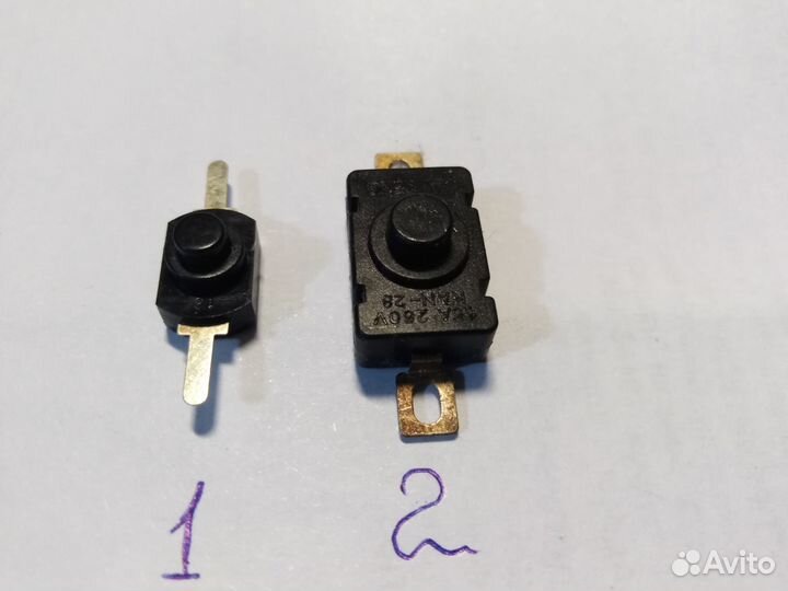 Кнопки и выключатели