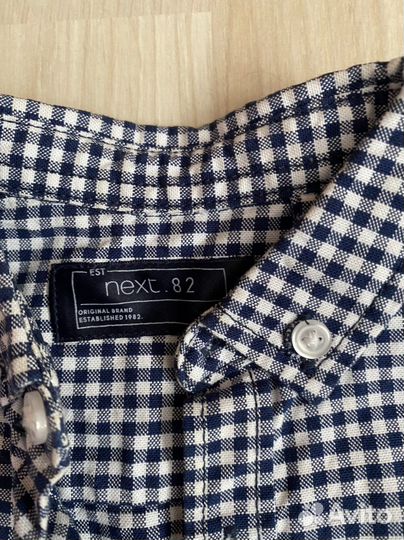 Рубашка для мальчика 9-12 мес Next