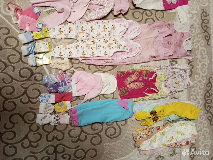 Детские вещи пакетом для девочек
