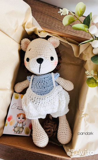 Вязаные игрушки ручной работы в наличии