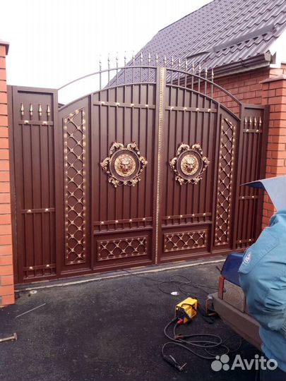 Кованые ворота