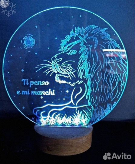 Необычный светильник по фото