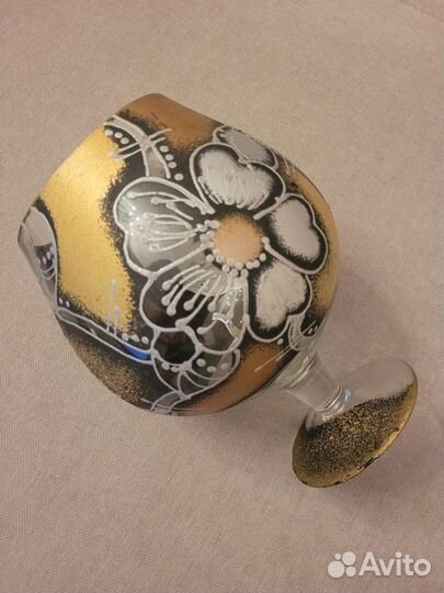 Дизайнерская ваза стеклянная