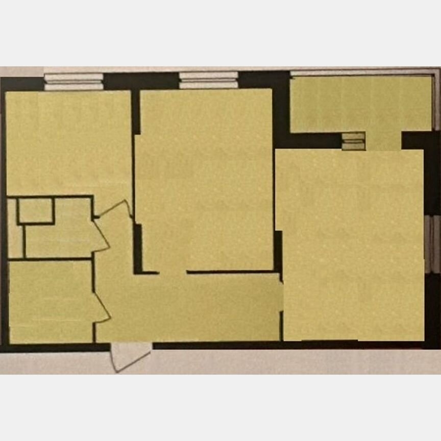 2-к. квартира, 57,2 м², 17/25 эт.