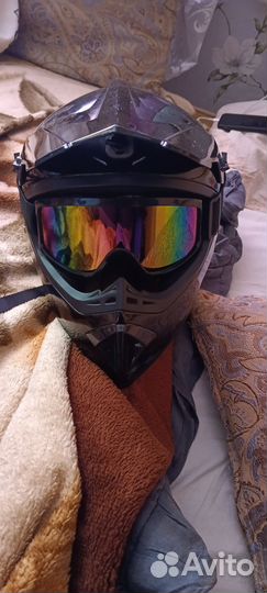 Мотоцикл Racer Nitro 200 +шлем