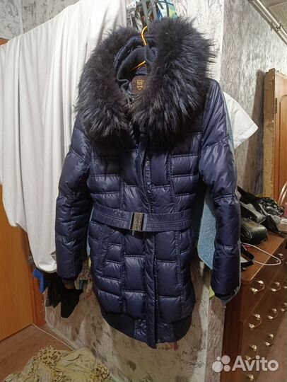 Пуховик зимний женский