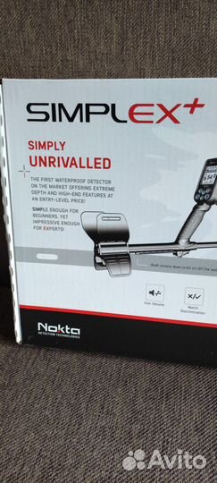 Металлоискатель Nokta Makro Simplex Plus новый
