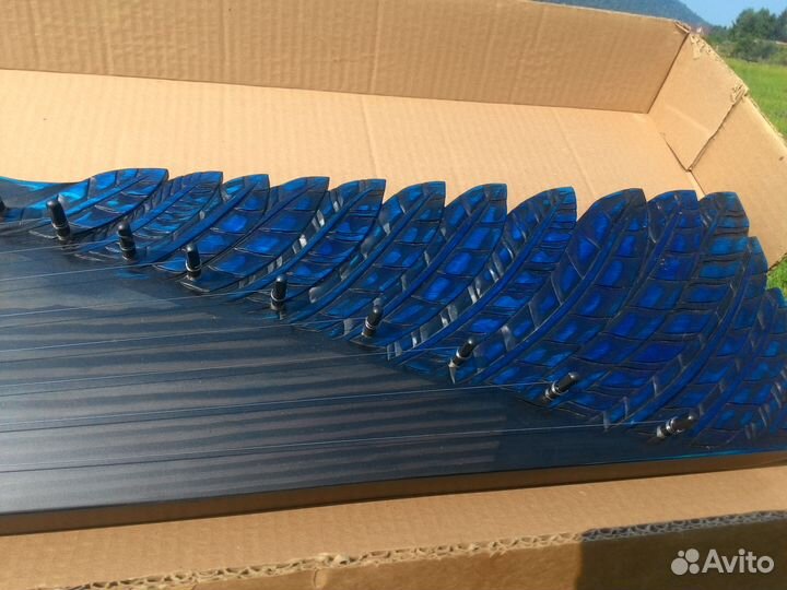 Гусли авторские резные крыловидные 