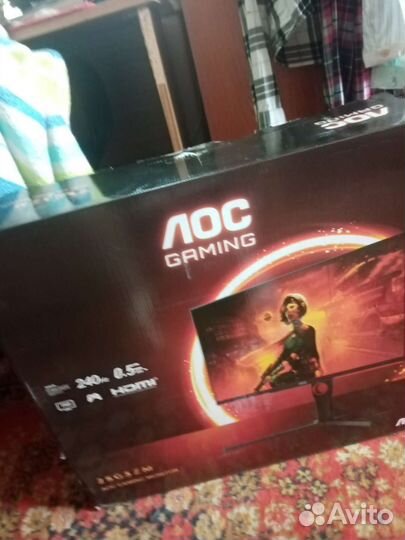 Монитор AOC 240hz новый