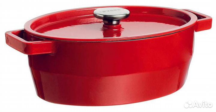 Кастрюля чугунная эмалированная