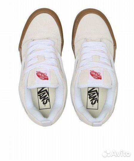 Кеды Vans Knu Skool White Gum