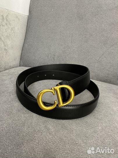 Ремень женский кожаный dior