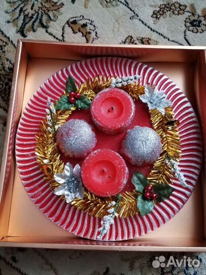 Подарочный набор со свечами