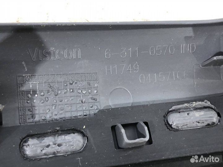 Накладка торпедо Citroen Berlingo B9