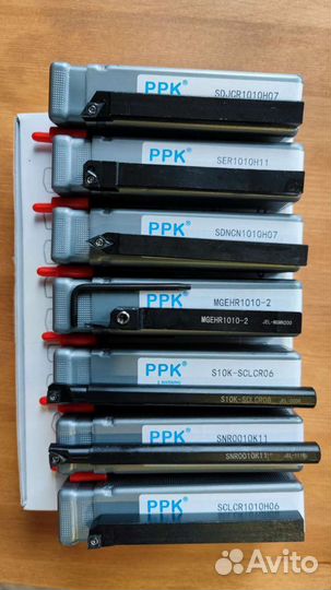 Резцы токарные PPK, тведосплавные пластины