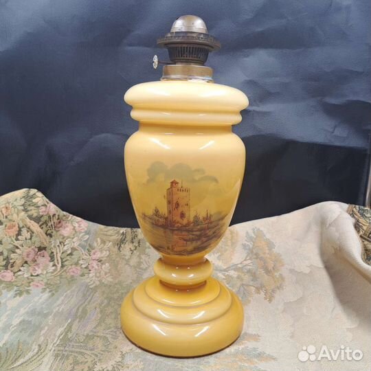 Керосиновая лампа Италия, плоская горелка