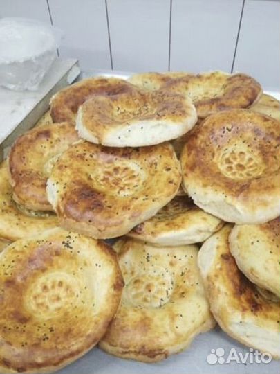 Самса с тандыра и узбекские лаваши