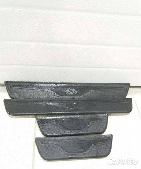 Накладки порога Hyundai Elantra MD