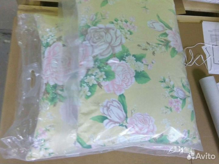 Подушка перьевая пух перо новая