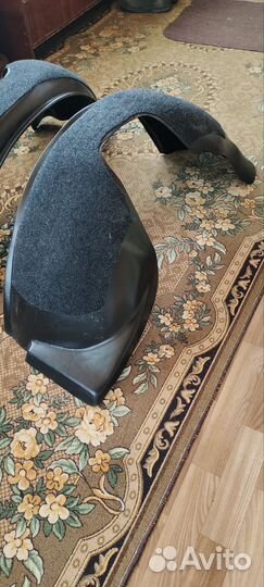 Подкрылки с шумоизоляцией renault logan