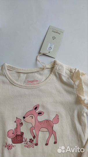 Лонгслив для девочки 62 68 Германия