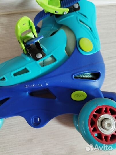Ролики детские раздвижные с регулировкой