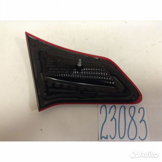 Citroen C4 фонарь задний правый в крышку банажника