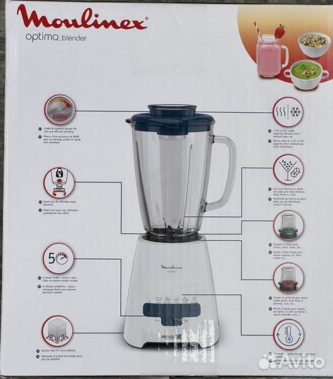 Блендер Moulinex LM488410