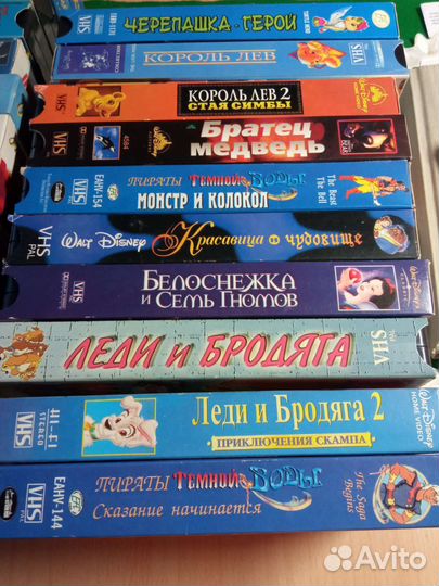 Видеокассеты 90-х-2000х