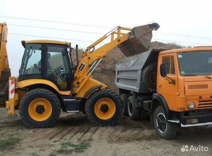Услуги Экскаватора-погрузчика JCB 4CX