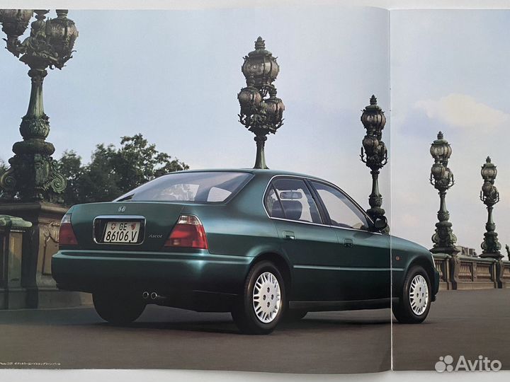 Дилерский каталог Honda Ascot 1993 ce4 ce5