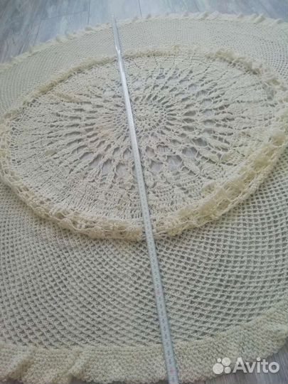 Скатерть салфетка вязанная крючком