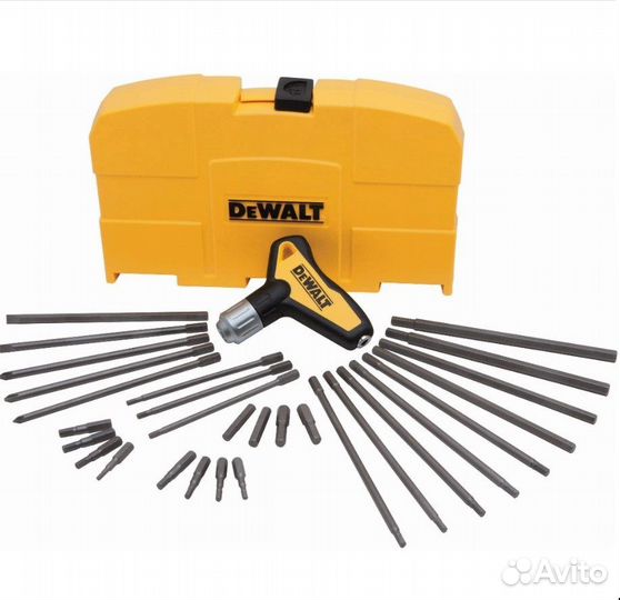 Набор шестигранных ключей Dewalt
