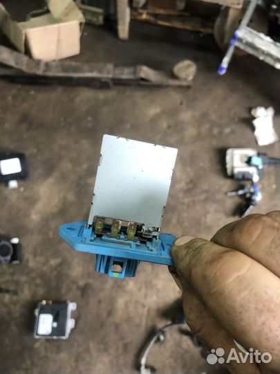 Резистор печки хундай солярис 2 рио 4 кондиционер