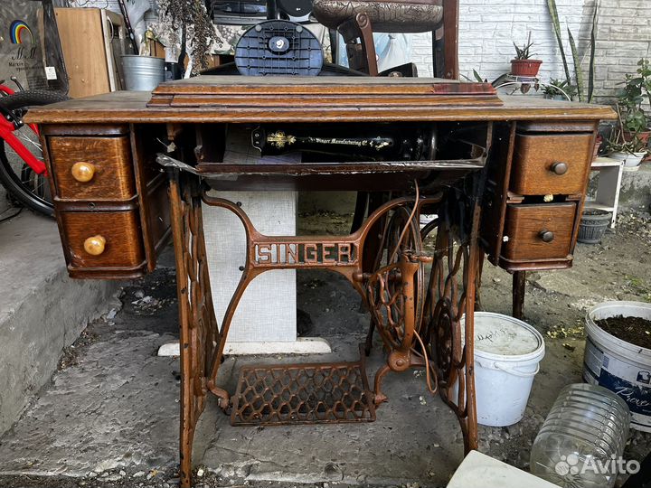 Швейная машинка зингер singer 19xx