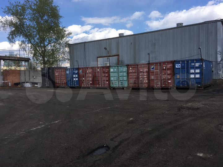 Складское помещение, контейнер 15 м²