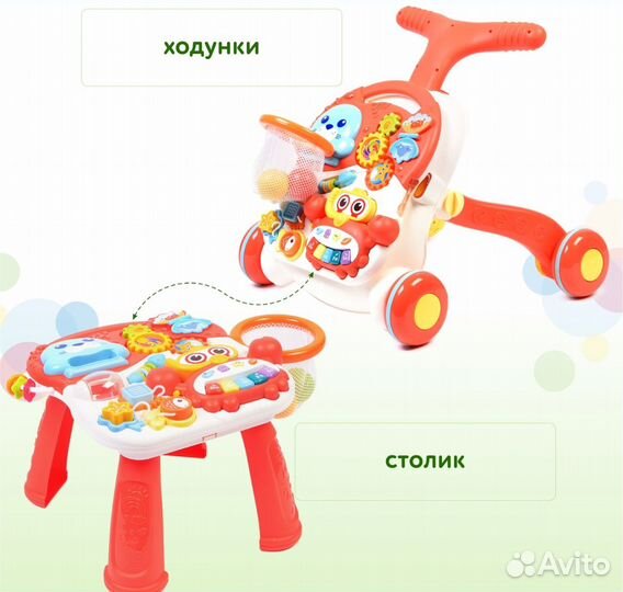 Ходунки каталка детские